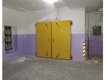 【德軒案例】梧桐院地庫改造——墻面刷油漆、乳膠漆，改造人防門(mén)油漆